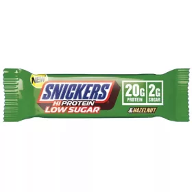 S&M Bar Hiprotein SNICKERS LOW SUGAR HAZELNUT (Mogyoró) 57g