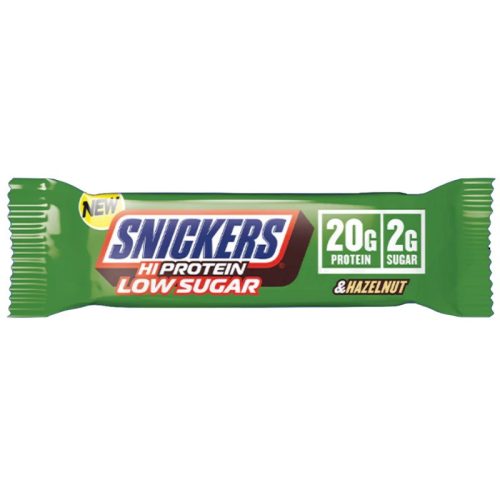 Snickers&Mars Bar SNICKERS LOW SUGAR HAZELNUT HiProtein (Mogyoró) 57g