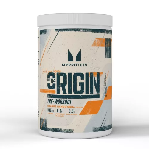 Myprotein Origin Pre-Workout 600g Orange Mango Soda (Narancs Mangó)