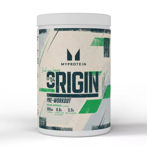 Myprotein Origin Pre-Workout 600g Sour Apple (Alma)