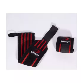 Gasp Hardcore Wrist Wraps (Csuklószorító) Black/Red (Fekete/Piros)