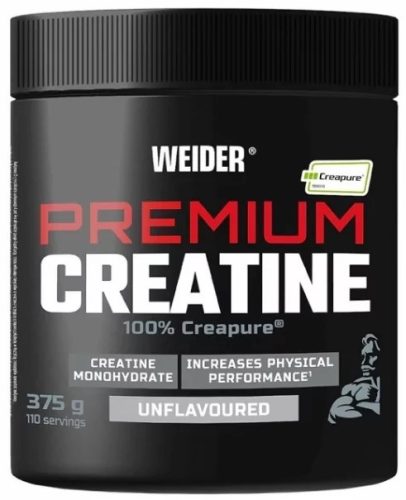 Weider Premium Creatine 100% Creapure 375g Unflavored (Ízesítetlen)