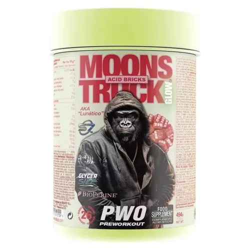 ZooMad Labs Moonstruck® II Glow Pre-Workout 494g Acid Bricks (Savanyú Cukor)