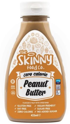 Skinny Foods Syrup Zero Calorie 425ml Peanut Butter (Mogyoróvaj)