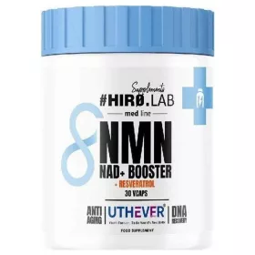 Hiro.Lab Supplements NMN Nad+Booster+Resveratrol 30 Veg Capsules 30 Kapszula