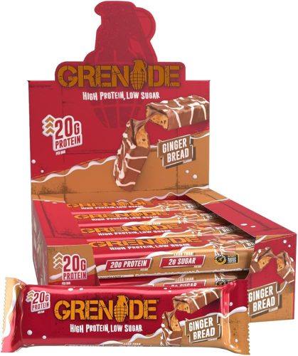 Grenade Karton Carb Killa Protein Bar 12x60g Gingerbread (Mézeskalács) EXP.:2025/07/31