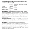Supplement Facts (official, EN)