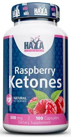 HAYA Labs Raspberry Ketones 500mg 100 Caps 100 Kapszula