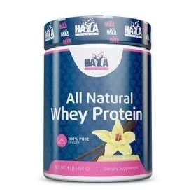   HAYA Labs 100% Pure All Natural Whey Protein 454g Vanilla (Vanília)