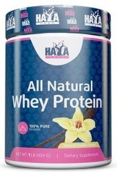 HAYA Labs 100% Pure All Natural Whey Protein 454g Vanilla (Vanília)
