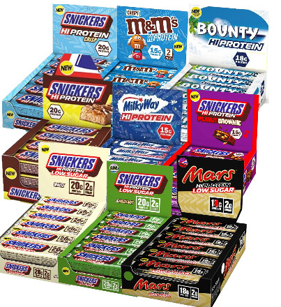 Snickers&Mars Karton HiProtein Bar 12x51-59g MARS LOW SUGAR CHOCOLATE (Csokoládé) EXP.:2025/10/14