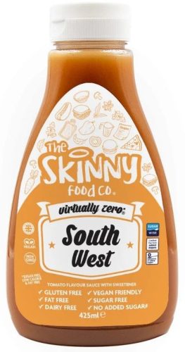 Skinny Foods Sauce Virtually Zero 425ml Southwest (Mexikói Chipotle Bors)