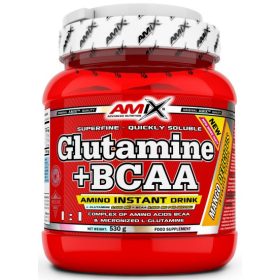 AMIX L-Glutamine + BCAA 530g Mango (Mangó)
