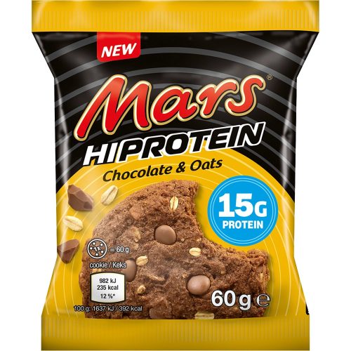 Snickers&Mars Cookie MARS Hiprotein Chocolate&Oats (Csokoládé Zab) 60g