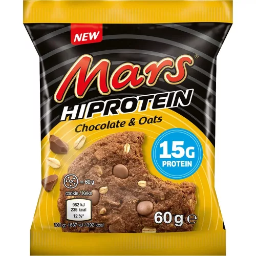 S&M Cookie HiProtein 60g MARS Chocolate&Oats (Csokoládé Zab)