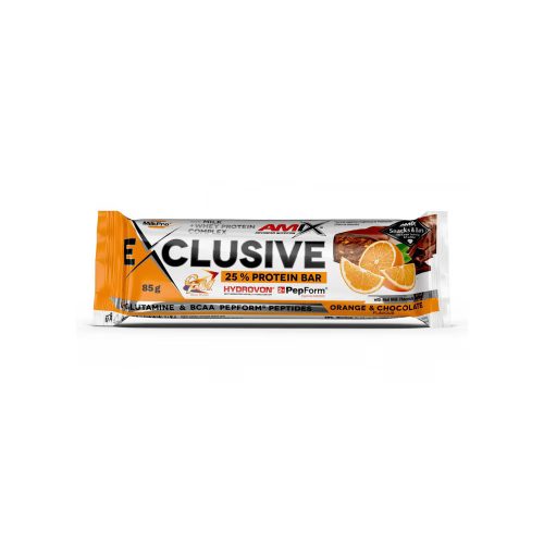 AMIX Exclusive Protein Bar 85g Orange Chocolate (Narancs Csokoládé)