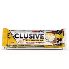   AMIX Exclusive Protein Bar 85g Pineapple Coconut (Ananász Kókusz) EXP.:2026/05/31