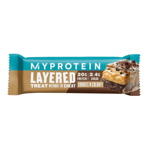 Myprotein Layered Bar 60g Cookies & Cream (Sütikrém)