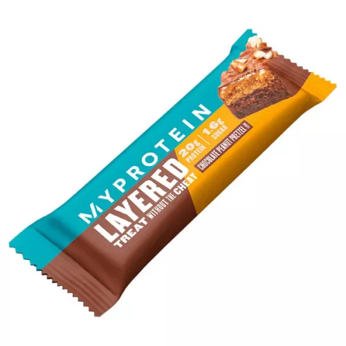 Myprotein Layered Bar 60g Peanut Butter (Mogyoróvaj)