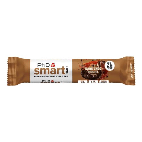 PhD Nutrition Smart Bar 64g Dark Choc Mocha (Étcsokoládé Kávé)