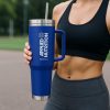 Applied Nutrition Cooler Tumbler Cup 1200ml Blue (Kék) (Thermo Pohár)