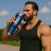 Applied Nutrition Cooler Tumbler Cup 1200ml Blue (Kék) (Thermo Pohár)