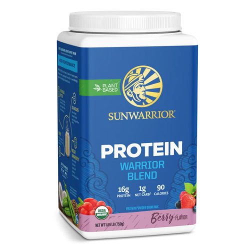 Sunwarrior Warrior Blend Organic 750g Berry (Erdei Gyümölcs)