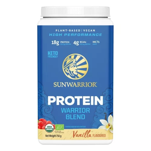 Sunwarrior Protein Warrior Blend (Plant Based, Organic) 750g Vanilla (Vanília)