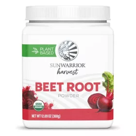 Sunwarrior Organic Beetroot Powder 360g Unflavored (Ízesítetlen)