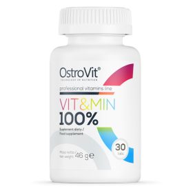 OstroVit 100% VIT&MIN 30 Tablets 30 Tabletta