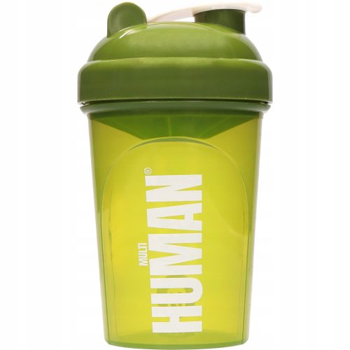 Hiro.Lab Supplements Shaker Multi Human 500ml Green (Zöld)