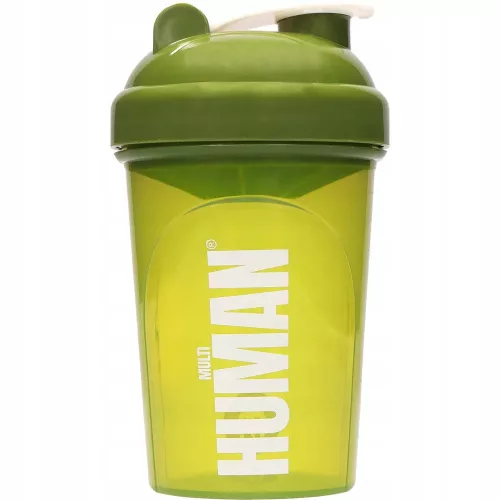 Hiro.Lab Supplements Shaker Multi Human 500ml Green (Zöld)