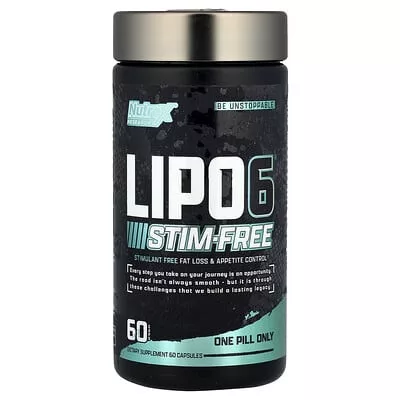 Nutrex Lipo 6 Stim Free 60 Capsules 60 Kapszula