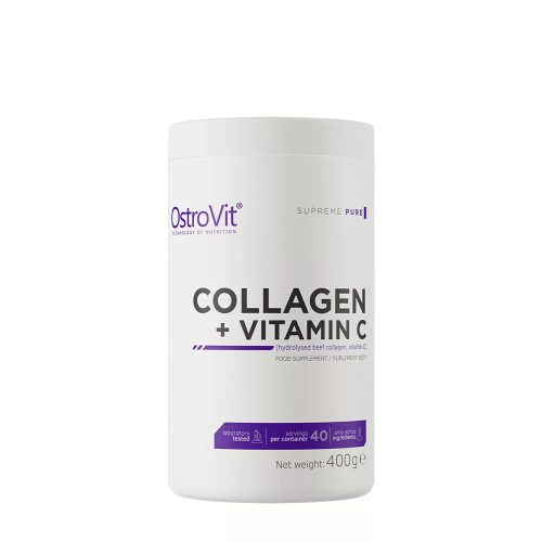OstroVit Collagen + Vitamin C 400g Unflavored (Ízesítetlen)