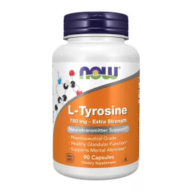 Now Foods L-Tyrosine 750mg 90 Veg Capsules 90 Kapszula