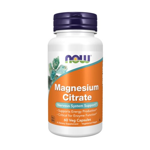Now Foods Magnesium Citrate 400mg 60 Veg Capsules 60 Kapszula