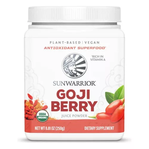 Sunwarrior Organic Goji Berry Juice Powder 250g Unflavored (Ízesítetlen) EXP.:2027/01/16