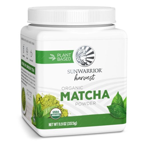 Sunwarrior Harvest Matcha Powder 337g Unflavored (Ízesítetlen)
