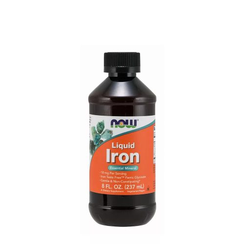 Now Foods Iron Liquid 236ml Unflavored (Ízesítetlen)