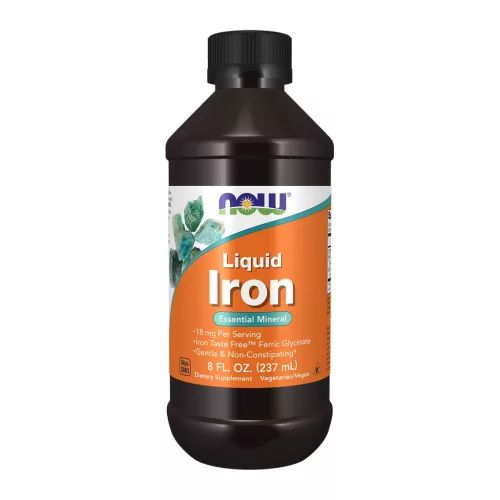 Now Foods Iron Liquid 236ml Unflavored (Ízesítetlen)