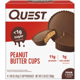   Quest Nutrition Karton  Peanut Butter Cups 12x42g Peanut Butter (Mogyóróvaj)