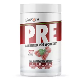   PER4M Nutrition Pre Advanced Pre-Workout 95g Cherry Fizz (Cseresznye)