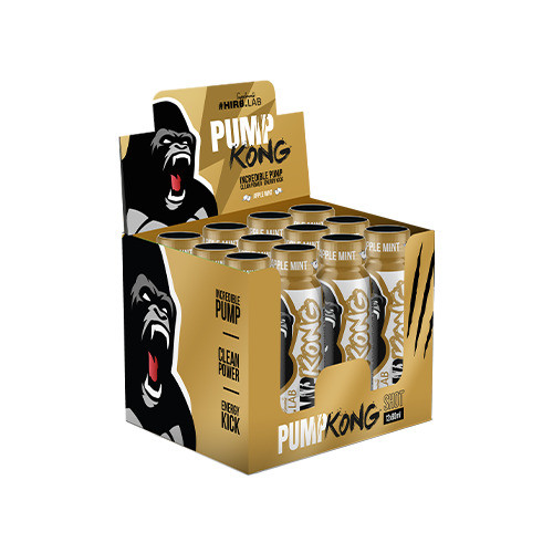 Hiro.Lab Supplements Pump Kong Shot 12x80ml Bubblegum (Rágógumi)