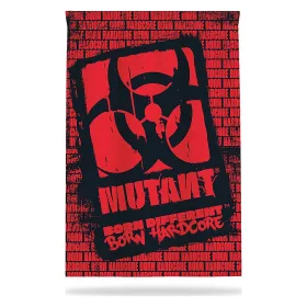 Mutant Born Hardcore Gym Flag 91,5cm x 152,5cm 100% Polyester Black/Red (Fekete/Piros)