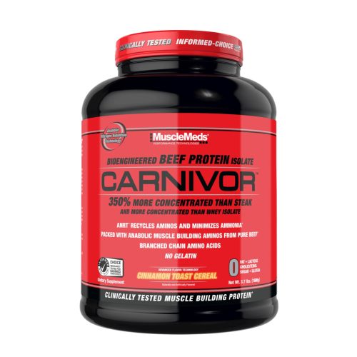 MuscleMeds Carnivor 1680g 3.7LBS Cinnamon Toast Cereal (Fahéj Gabonapehely)