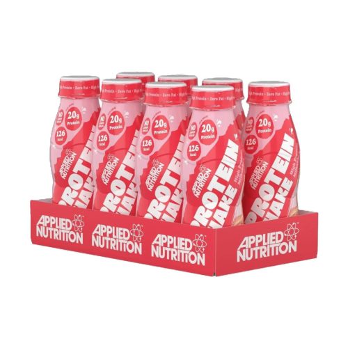 Applied Nutrition Karton High Protein Shake 8x330ml Strawberries & Cream (Eperkrém)