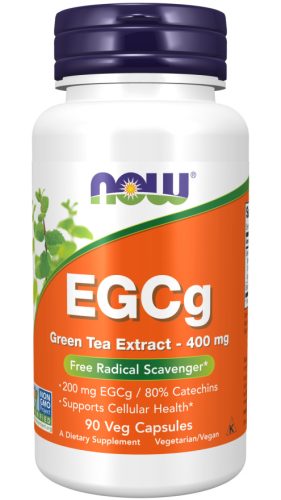 Now Foods EGCg Green Tea Extract 400mg 90 Veg Capsules 90 Kapszula