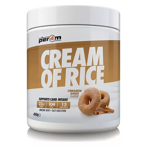 PER4M Nutrition Cream of Rice 450g Cinnamon Donut (Fahéj)