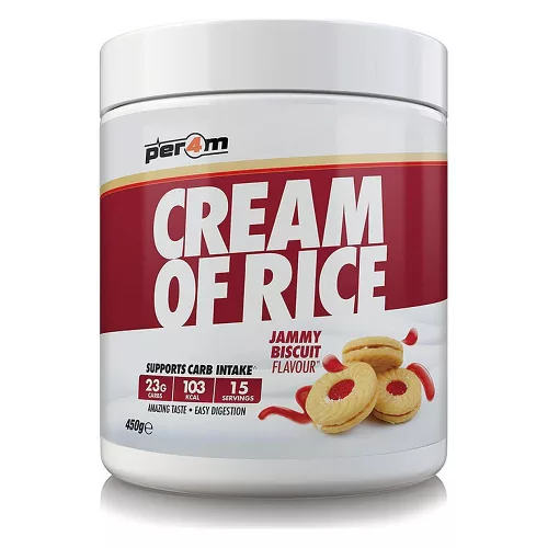 PER4M Nutrition Cream of Rice 450g Jammy Biscuit (Linzer Keksz)