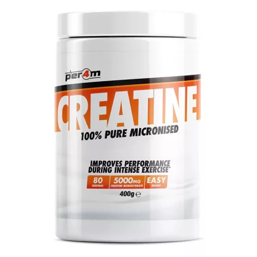 PER4M Nutrition Creatine 100% Pure Micronised 400g Unflavored (Ízesítetlen)